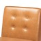 Baxton Studio Arvid Mid-Century Modern Tan Faux Leather and Walnut Brown Finished Wood Dining Chair 175-10838-Zoro - alternate 3